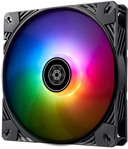 SilverStone Shark Force Lüfter, ARGB - 140 mm, schwarz