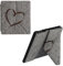 kwmobile Étui pour liseuse électronique Compatible avec Amazon Kindle Oasis 10. Generation - Housse à Rabat Origami en Feutre - Brun foncé