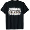 Lettres de gymnastique Grand-mère de gymnaste Léopard Tumble Flip T-Shirt