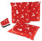 60 Stück Weihnachts-Poly-Versandtaschen, 30,5 x 40,6 cm, Versandtaschen für Kleidung, Winterurlaub, Poly-Versandtaschen für kleine Unternehmen, Versandumschläge, reißfeste Verpackungsbeutel