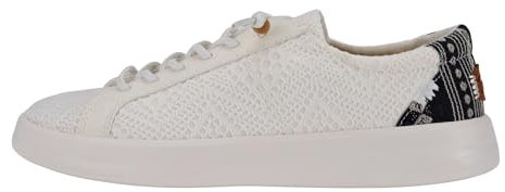 Hey Dude Karina Damen-Schuhe, mehrere Farben, Boho Crochet White, 39.5 EU