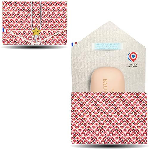 Pochette à Savon Solide - JaMoonLBV Jml® Fabrication Française - Étui de Transport de Voyage pour Shampooing Solide, Porte-Savon - Sac à Savon Nomade - Support Savonnette