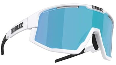 Bliz - Fusion Nano Sonnenbrille – selbsttönend – Einheitsgröße, Weiß