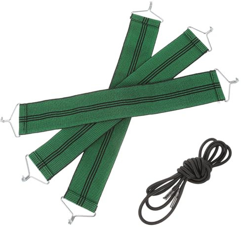 Mikinona 7pcs Lounge Chair Straps Heavy Duty Cotton Webbing for Upholstery Patio Chair Repairing Kit Easy Install Outdoor Accessory