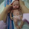 MYREBABY Ganzkörper-Silikonpuppe mit 30,5 cm (12 Zoll) Mikropreemie, realistische und wiedergeborene Babypuppe, Surprice für Kinder, Stressabbau