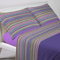 GC ARREDOCASA Set Lenzuola Una Piazza e Mezza - Baia Lilla - 100% Cotone Quadrifoglio - Un Completo Letto Una Piazza e Mezza Made in Italy (1 Piazza e Mezza)