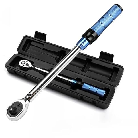 Drehmoment-Ratschenschlüssel, digitaler Gewindebohrer 1/4 Schlüssel 3/8, Schaltschlüssel, 1/2 mechanische Universalwerkzeuge for Kraftfahrzeuge und Fahrräder, 5–25 Nm(3-8 10-60nm)