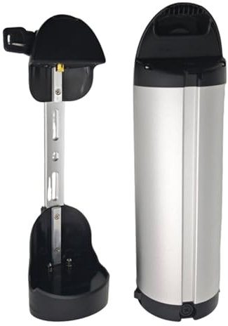 Batteria per bici elettrica 36V/48V Batteria per borraccia Bollitore Batteria elettrica al litio con caricabatterie 42V/54,6V, interruttore, di protezione BMS 25A per motore 200W-1000W (36V 14AH)