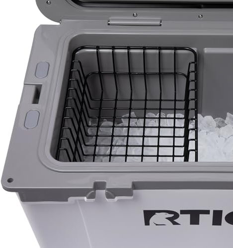 Above Sea Level Kühlkorb für RTIC 52/72 Qt & Coleman 54 Qt – Draht-Trockenwarenablage mit Drainage – passend für RTIC Kühlerzubehör
