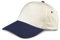 Generico Cappellino Berretto Cappello Baseball Golf 5 Pannelli in Cotone colorato Naturale Visiera Blu Navy