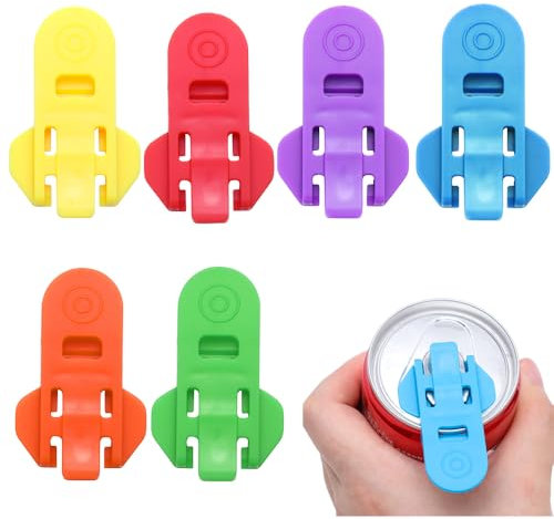 Dosenverschluss Getränkedosen Verschluss Dosenöffner zum Öffnen von Getränken Ringöffner Getränke Dosendeckel Getränkedosendeckel Manueller Dosenöffner für Bier, Soda, Getränke (#07)