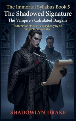 The Shadowed Signature: The Vampire's Calculated Bargain (The Immortal Syllabus Book 5)