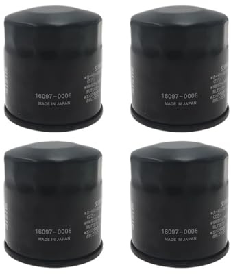 Ölfilter ÖLFILTER für Kawasaki Z800 Z1000 Z900 Ninja 250 Zx6r ZX10R NINJA250 Z250 ZX1 Ersetzen(4pc)