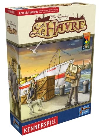 Lookout, Le Havre| Kennerspiel, Brettspiel, 1-5 Spieler, Ab 12+ Jahren, 100-200 Minuten, Deutsch