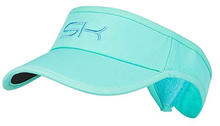 Sportkind Tennis, Running, Golf Sonnen Visor, Mint