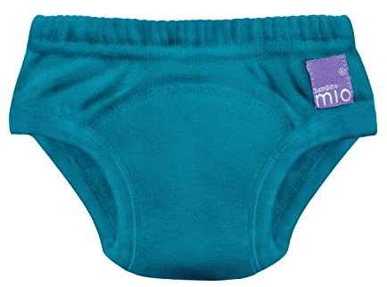 Bambino Mio, wiederverwendbare Töpfchen-Trainingshose für Jungen und Mädchen, Blaugrün, 3+ Jahre