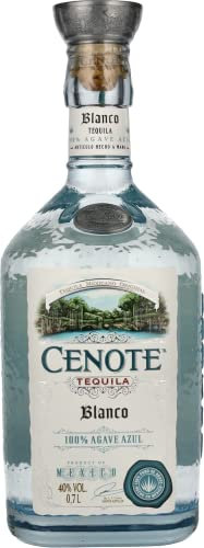 Cenote Añejo - Tequila Blanco Premium 100% agave azul, 700 ml
