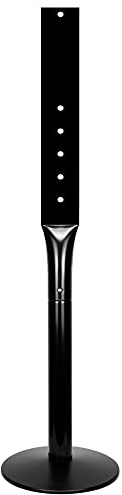 STANDNEE Robuster Parkschildpfosten aus Gusseisen, beweglicher Parkschildständer zum Aufhängen von Schildern, 121,9 cm, Schwarz, 6,8 kg, 1 Stück