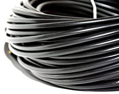Kabel PVC H03VV-F 3x1,5 mm² (3g1,5 mm²) 30m schwarz Hilark