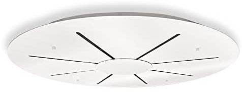 s.luce Modular XL Hängeleuchten-Baldachin, Farbe Weiß, Form Rund