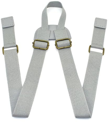 SERVEL Verstellbarer Rucksackgurt, Schultergurte, schwarz, strapazierfähiges Segeltuch, Ersatz-Schultergurt, Rucksack, Schulbuch, Taschenzubehör