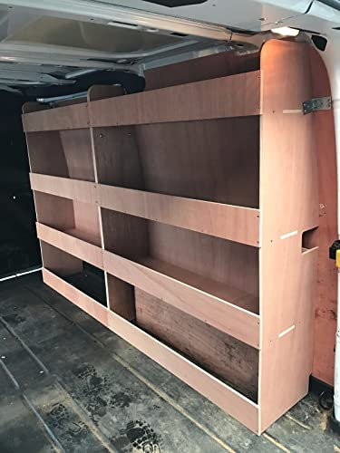 Flat Packed Van Shelving Racking to fit Ford Transit Custom SWB Plywood System Tool Storage Unit OS
