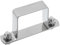 QUARKZMAN U Geformt Verbinder Klammer 50mm x 50mm 304 Edelstahl Edelstahl Stab Sicherheit Halterung Klammern für Tür Fenster Schuppen Geschlossene Stange Halter Strebenkanal Paket von 1