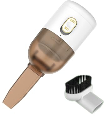 Mini Aspirador, Bekasa Aspiradora de Mesa Mini, aspiradora de Mano inalámbrica para Coche, portátil, inalámbrico, Mini aspiradora para Escritorio (Blanco)