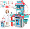 deAO Doctor Set for Kids Age 3+, Pretend Medical Station Set Medical Instruments Stethoscope with Realistic & Lights Doctor Role Play Educational Toys Christmas Birthday
