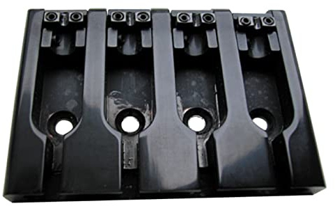 Göldo 3-D Bass Bridge 4-String Schwarz - Bass-Ersatzteil