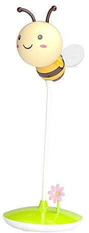 Veemoon Nachttischlampe nachtlampe LED-Schreibtischlampe mit USB-Ladeanschluss Schreibtischlampen schlafzimmerlampe schlafzimmer lampen LED-Nachtlicht dekorative Lampe Biene Lernlampe Kind