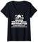 Damen Beachvolleyball-Lehrer-Grafik – I Am Never Wrong! T-Shirt mit V-Ausschnitt