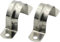 HVDHYY 60mm Abrazadera de Tubo Alicates de Tubo de 304 Acero Inoxidable Titular de La Tarjeta Clip Hebilla Abrazadera de La Manguera Tipo U-Abrazadera Ohm Tarjeta de La Silla de Montar 10pcs