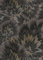 Bliss Large Scale Floral Motifs with Marble Effect Textured Vinyl Wallpaper in Black/Gold for Elegant Rooms Erismann 10402-15