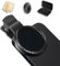 52 mm variabler ND2-400-Filter, ultradünn, mehrfach beschichtet, verstellbar, Neutraldichte-Clip-On-Objektiv, kompatibel mit iPhone 16, 15, 14, 13, 12, 11, Google Pixel und Smartphones