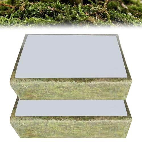 TOATELU 2 x 500g Sphagnum Moos für Pflanzen: Hochwertiges Originalfarbe, Sphagnum Moss Orchideen, Natürliches Sphagnum Moos, Torfmoos für Orchideen, für Garten und Terrarium Dekoration (1kg)