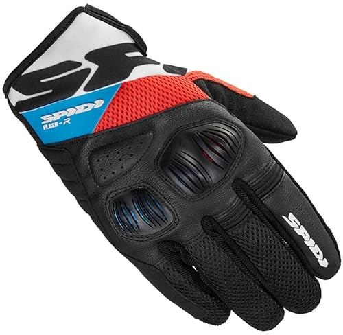 SPIDI Sommerhandschuh flash-r Evo nero-bianco-rosso