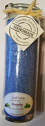 Candle Factory - Big Jumbo Duftkerze im Weckglas Duft: Everyday - Grüner Tee & Minze (2018) ca. 21cm x 7cm