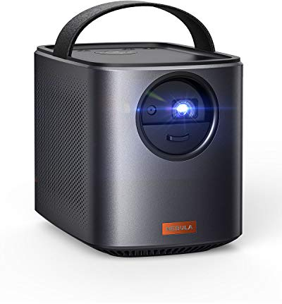 NEBULA Mars II par Anker, Le projecteur Portable avec Image DLP 720p, Doubles Enceintes 10W, Android 7.1, autofocus, écran 30-150, 3 Heures d'autonomie vidéo, Projection sans Fil et app Android/iOS