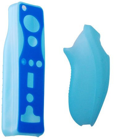 Funda de Silicona Suave para Mando a Distancia Wii Nunchuk