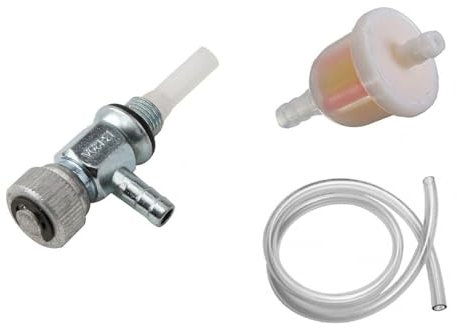 KIT REPARATION MOTEUR BERNARD : ROBINET ESSENCE + DURITE + FILTRE MOTOCULTURE TONDEUSE UNIVERSEL