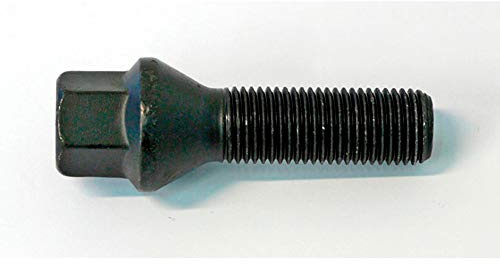 H&R Radschraube Kegelbund M14x1.50 - Länge 47mm - Schwarz