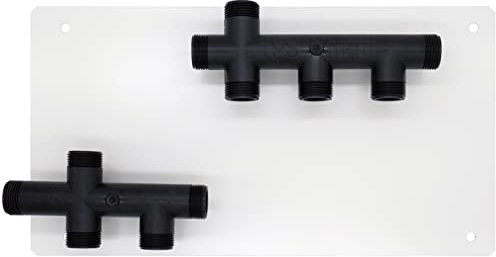 Platine Collecteur de synthèse Grivory prêt à raccorder alimentation et départs pour pièce Chauffe Eau NOYON & THIEBAULT