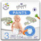 bella baby Happy Windel Pants Gr.3 Midi, 4er Pack (4 X 26 Stück): Windelhöschen für Kinder 6-11 kg, Töpfchen Trainingshose