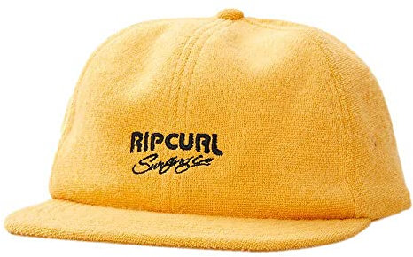 Rip Curl Surf Revival Snap Cap Basecap Baseballcap Flat Brim (One Size - gelb)
