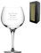 Personalised Engraved Any Message Gin Balloon, 24oz/710ml Gin, Thoughtful Customised Gift, Laser Engraved in The UK, Dishwasher Safe Clear Glass, Dishwasher Safe