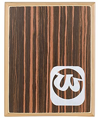 Walter Compact Travel Cajon Box Drum Flat Hand Drum Percussion Instrument mit verstellbaren Saiten Tragetasche