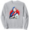 Muslimische Amerika-Flagge für den Islam Vintage Sweatshirt