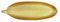 Bandeja Decorativa Dorada, 40cm/59cm Forma de Hoja Dorada Plato para Servir Bandeja de Almacenamiento Plato Bandejas para Servir Grandes para Ensaladas Postre Aperitivos Pastas Frutas(Pequeño)