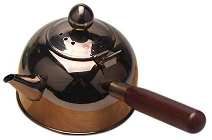 Monaghan 500 Ml Bollitore Ad Acqua Singola Induzione Piccolo caffè Latte Teiera Bollitore per Acqua All'Aperto nel Acciaio Inossidabile 304 Bicchieri da Gas Gas